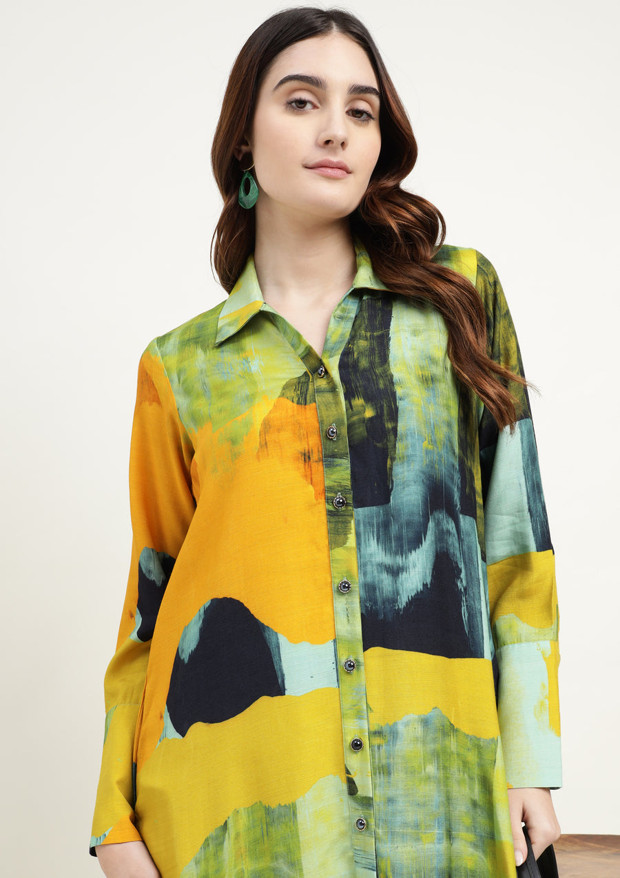 Ankle-Length Dress