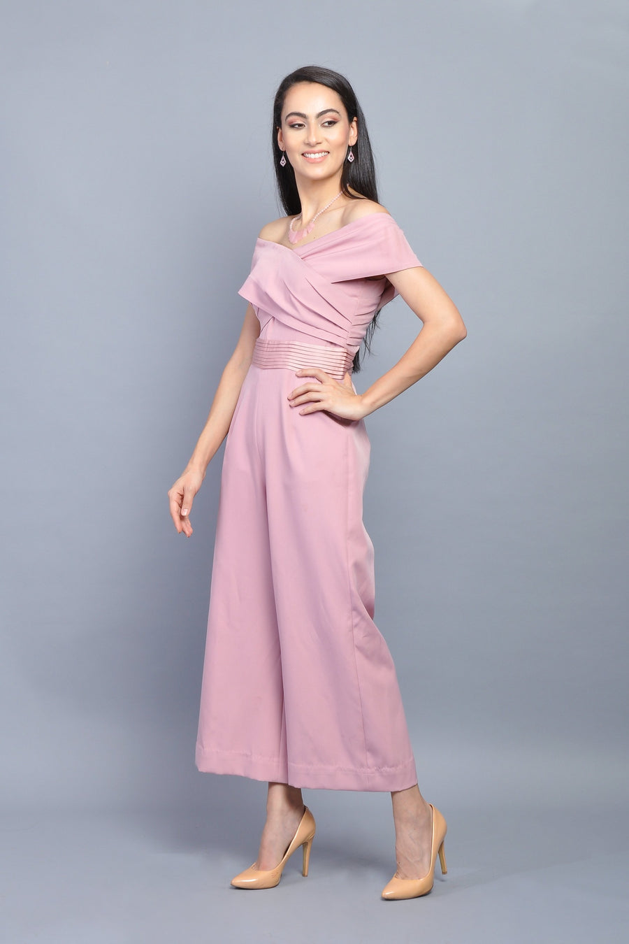 Blush Pink Jumpsuit